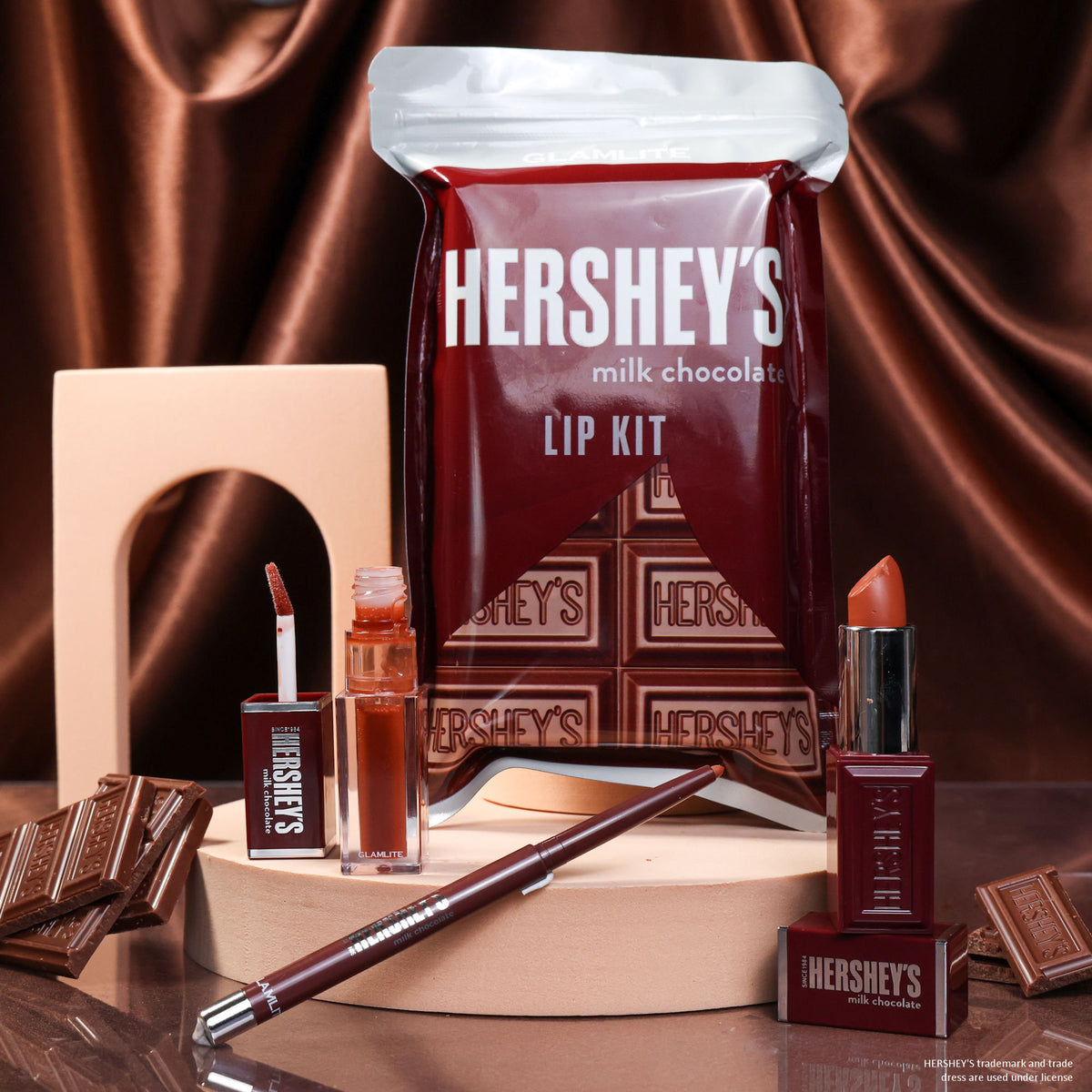 Indtægter generøsitet sympati HERSHEY'S Milk Chocolate Lip Kit – Glamlite