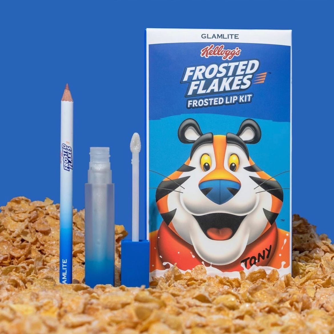 Frosted Flakes x GLAMLITE Frosted Lip Kit – Glamlite