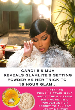 Glamlite Bake & Set Powder: As Seen on Cardi B