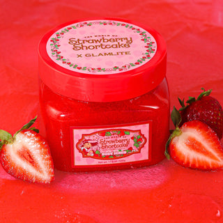Strawberry Shortcake x Glamlite Body Scrub