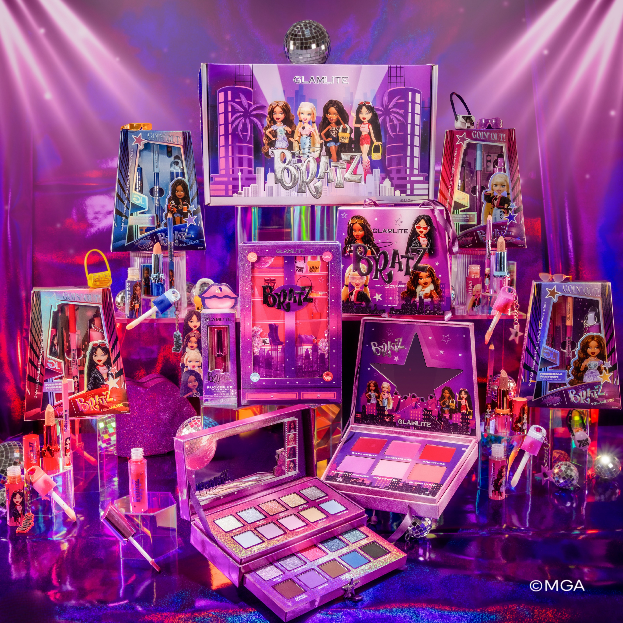 Bratz x Glamlite PR Box Full Collection Bratz x Glamlite PR Box Full Collection