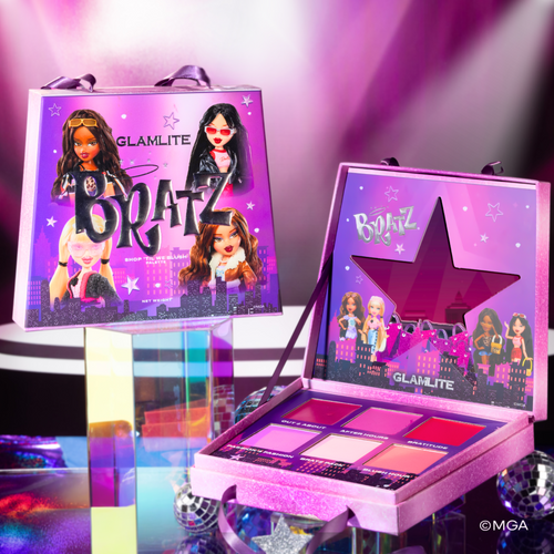 Bratz x Glamlite Shop 'Til We Blush Palette