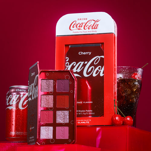 Coca-Cola & Glamlite Cherry Palette