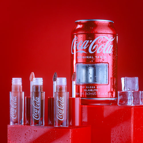 Coca-Cola x Glamlite Original Lip Gloss Set