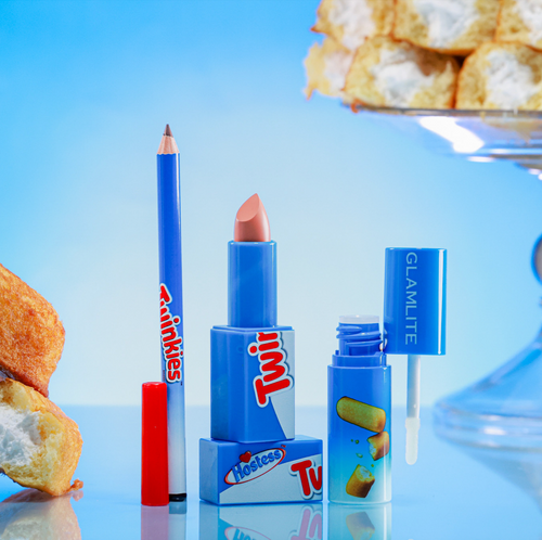 Hostess x Glamlite Twinkies Lip Kit