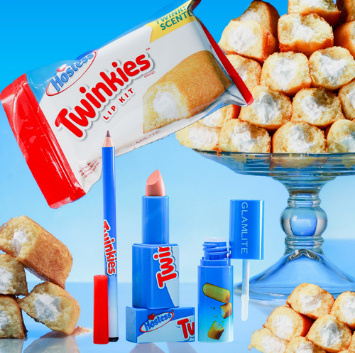 Hostess x Glamlite Twinkies Lip Kit