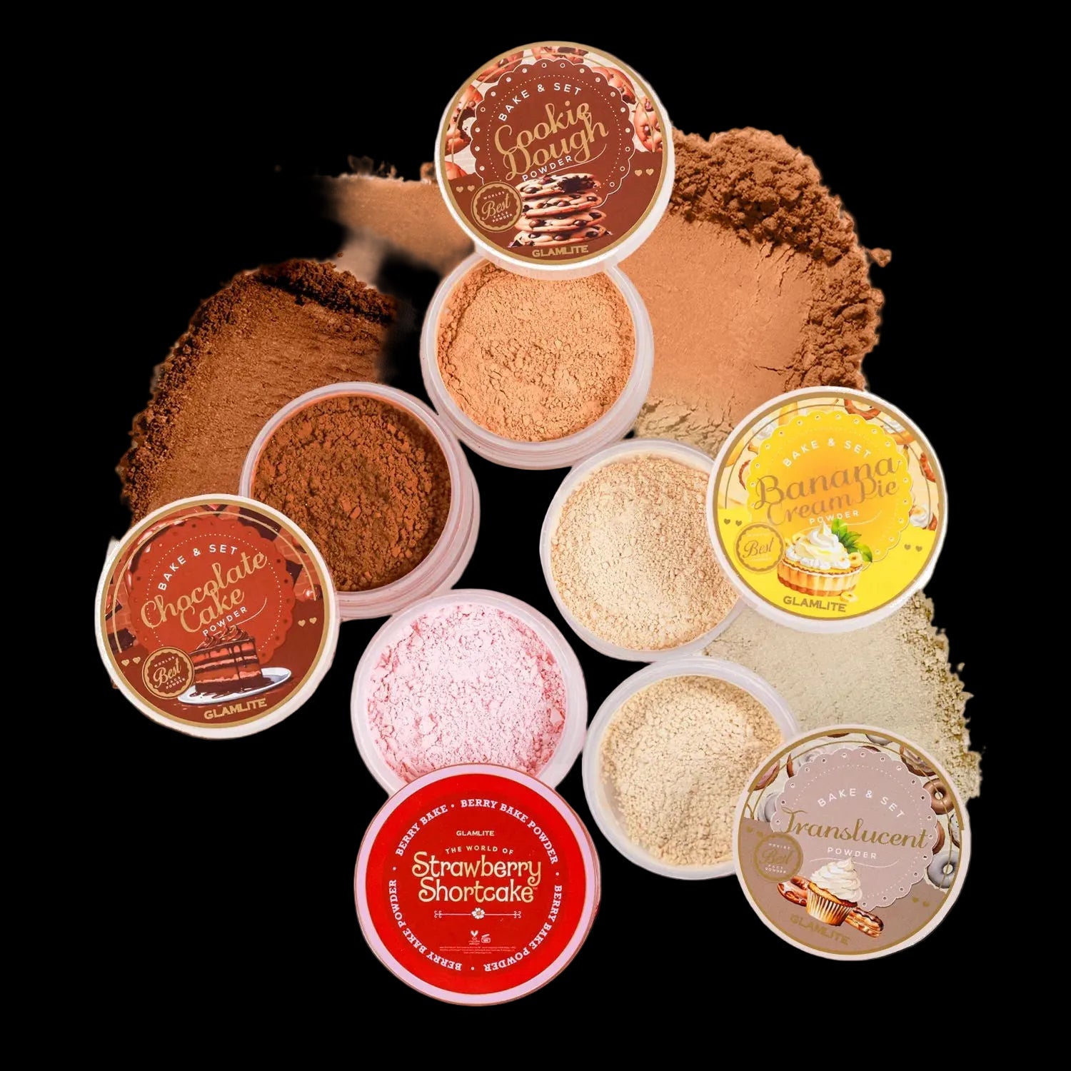 Cake Setting Powder Chocolate Cake Bake & Set Powder – Glamlite
