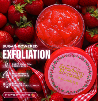 Strawberry Shortcake x Glamlite Berry Sweet 4-Step Shower Routine