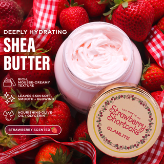 Strawberry Shortcake x Glamlite Berry Sweet 4-Step Shower Routine