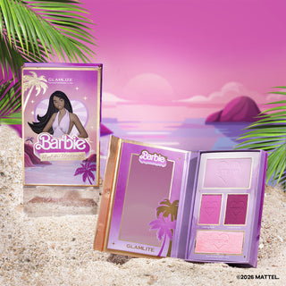 Barbie x Glamlite "Malibu Memories" (Purple) Complexion Kit