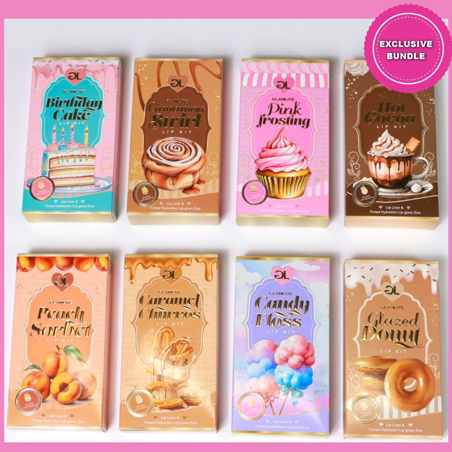 Dessert Lip Kits – Glamlite