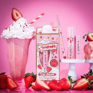 Strawberry Milkshake Lip Shake Lip Kit