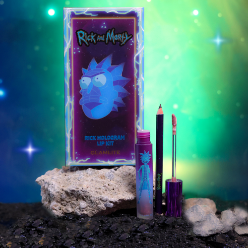 Rick and Morty x Glamlite Rick Hologram Lip Kit