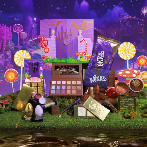 Wonka x Glamlite PR Box Full Collection