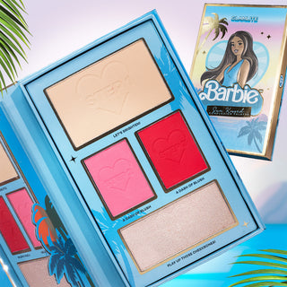 Barbie x Glamlite "Sunkissed" (Blue) Complexion Kit