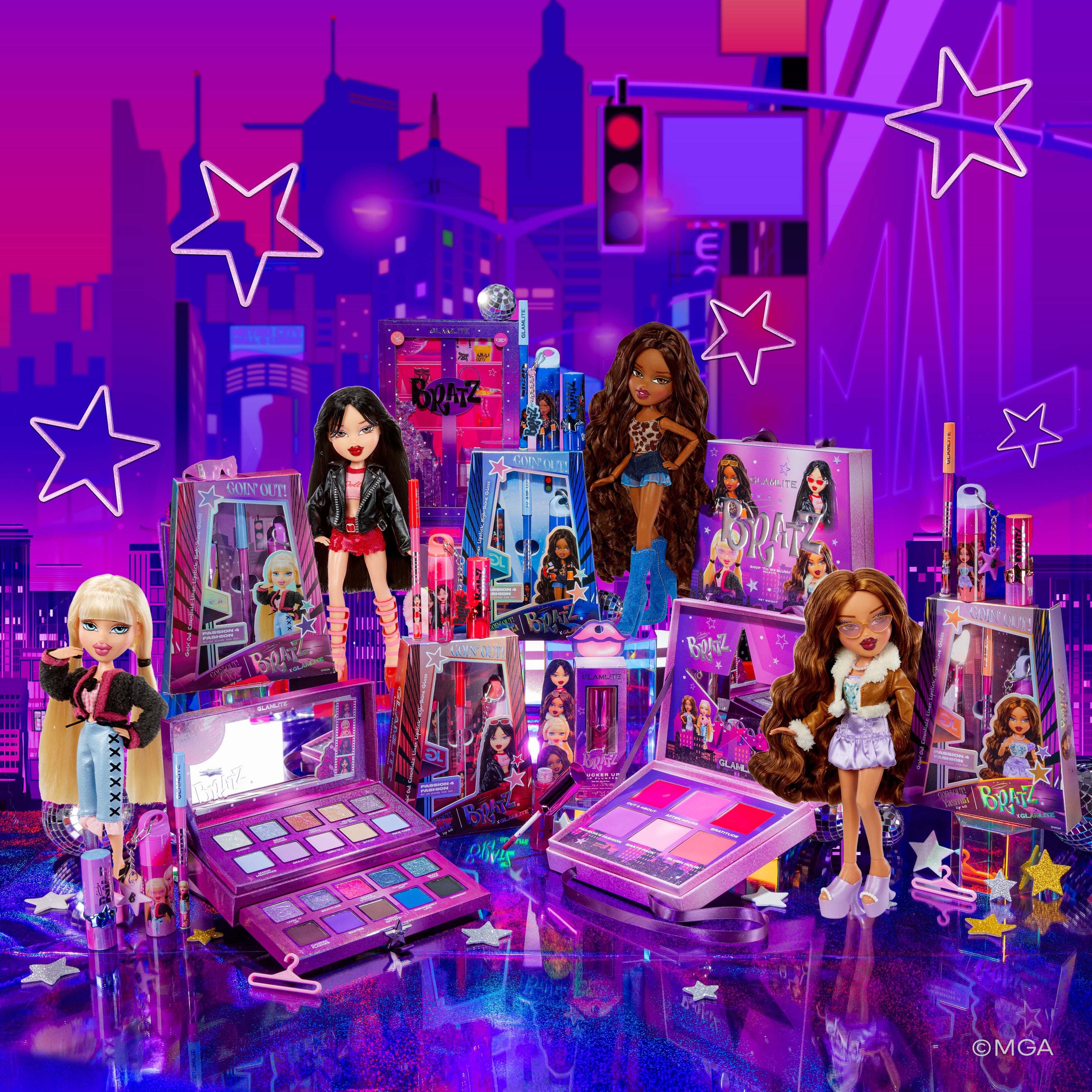 Bratz x Glamlite Full Collection (NO PR Box)
