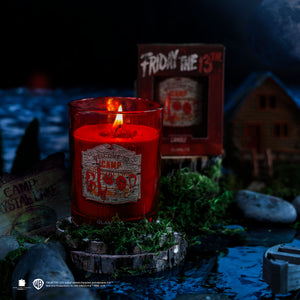 Friday the 13th x Glamlite "Camp Blood" Candle