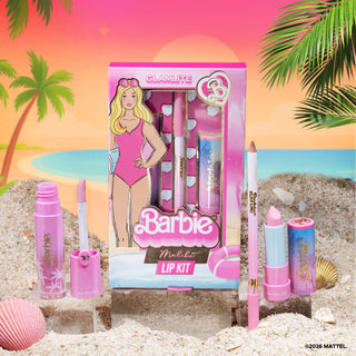 Barbie x Glamlite "Malibu" Lip Kit