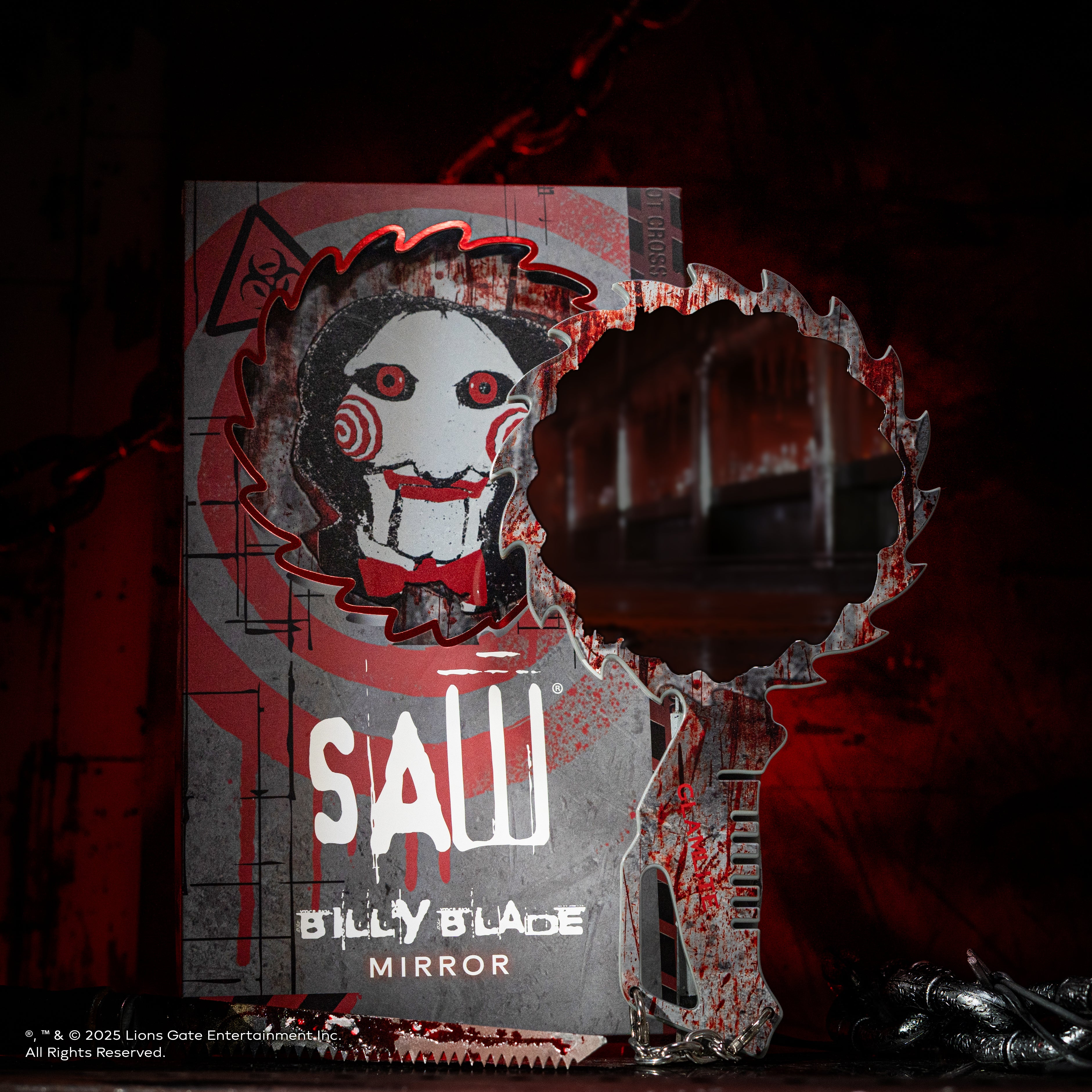 SAW x Glamlite Billy Blade Mirror