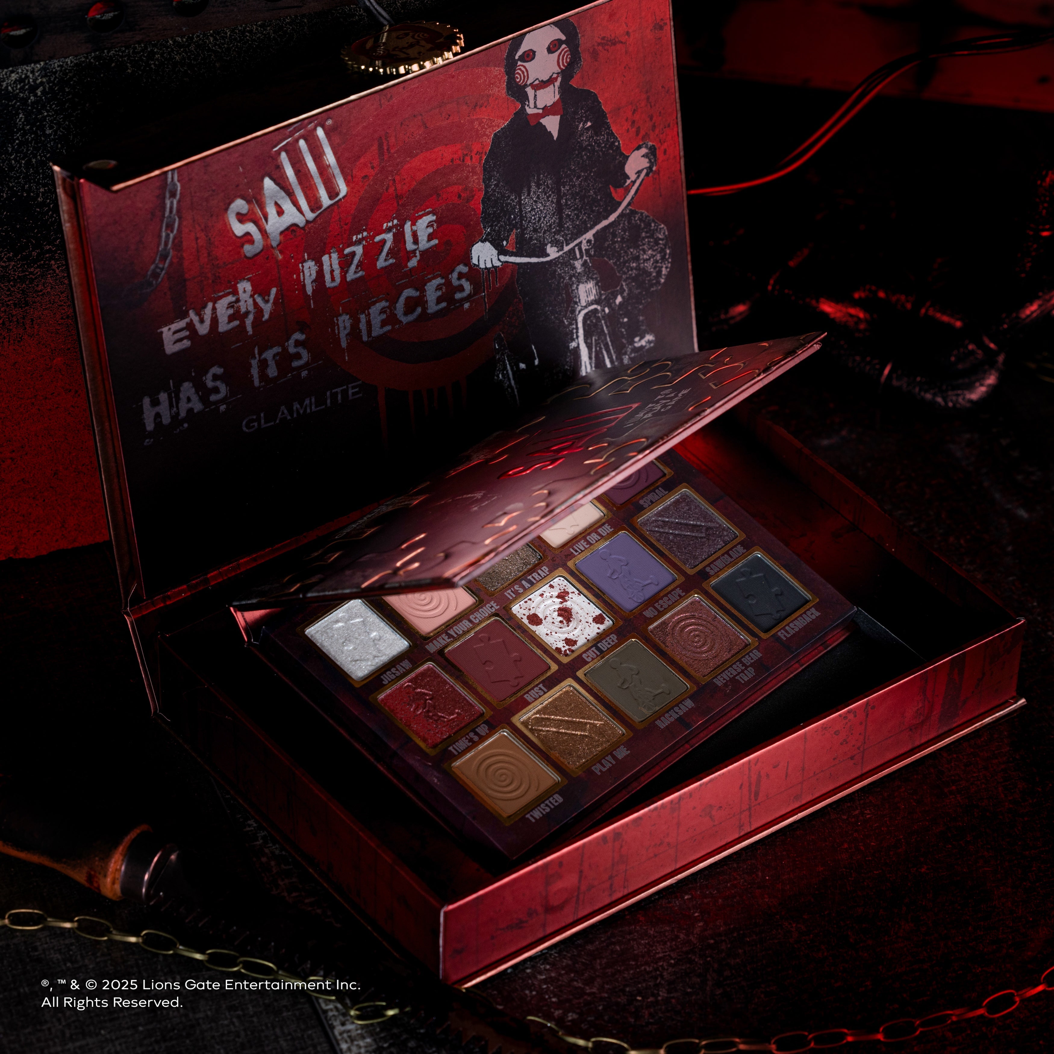 SAW x Glamlite Palette