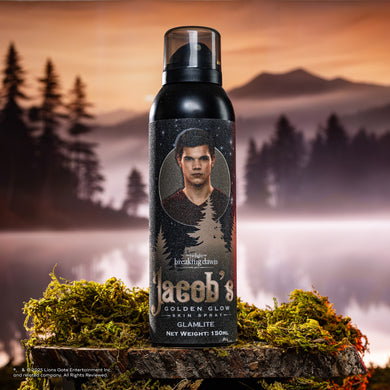 Twilight x Glamlite Jacob's Golden Glow Skin Spray