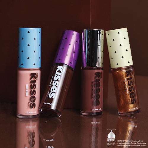 Hershey's KISSES x GLAMLITE Lip Gloss Set