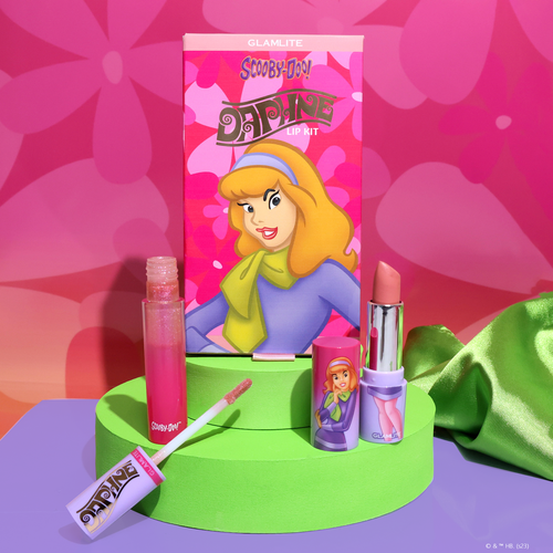 Scooby-Doo™ x Glamlite Daphne Lip kit